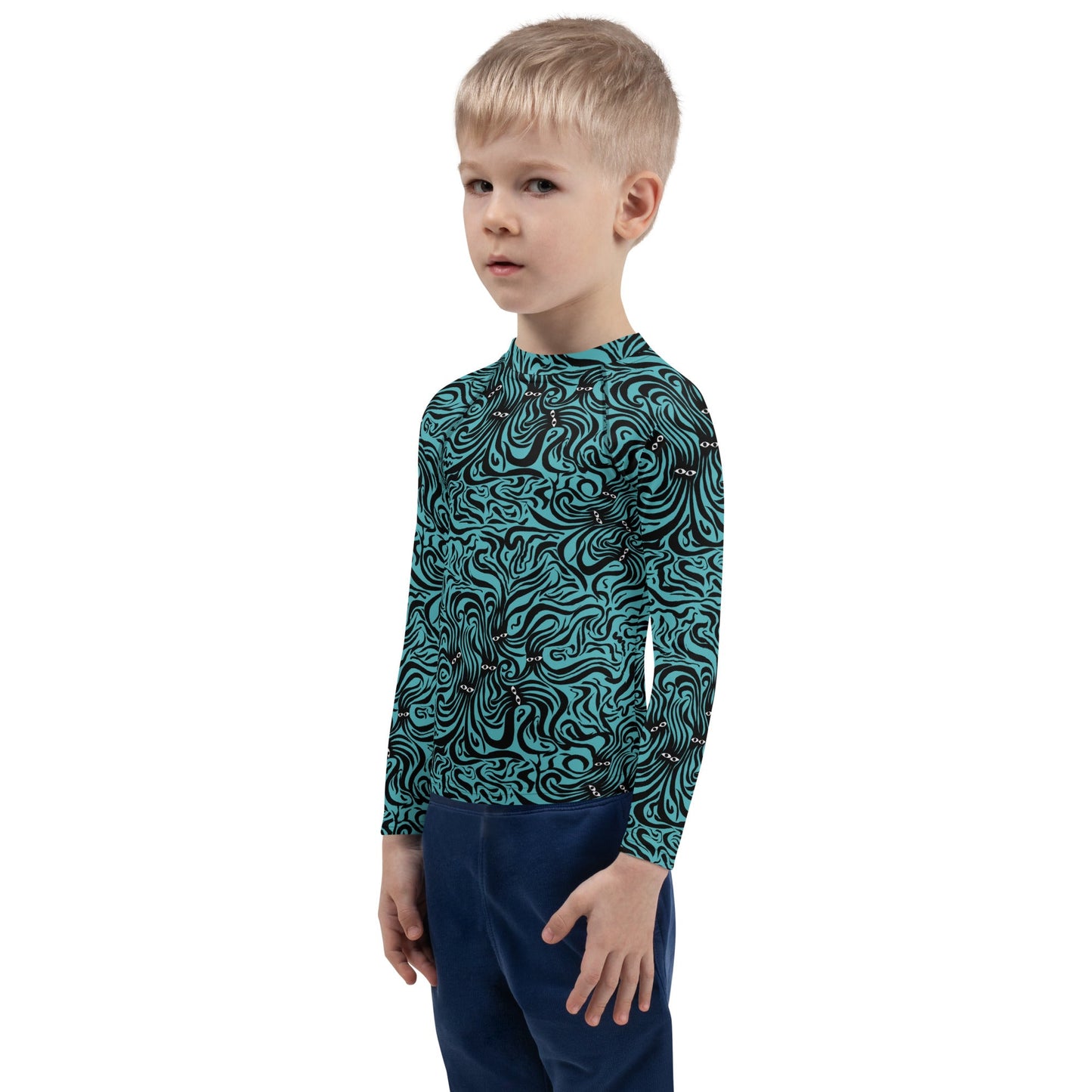 Underwater Groove Kids Rash Guard-Thomas Heinz-PaletTheory