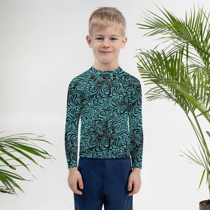 Underwater Groove Kids Rash Guard-Thomas Heinz-PaletTheory