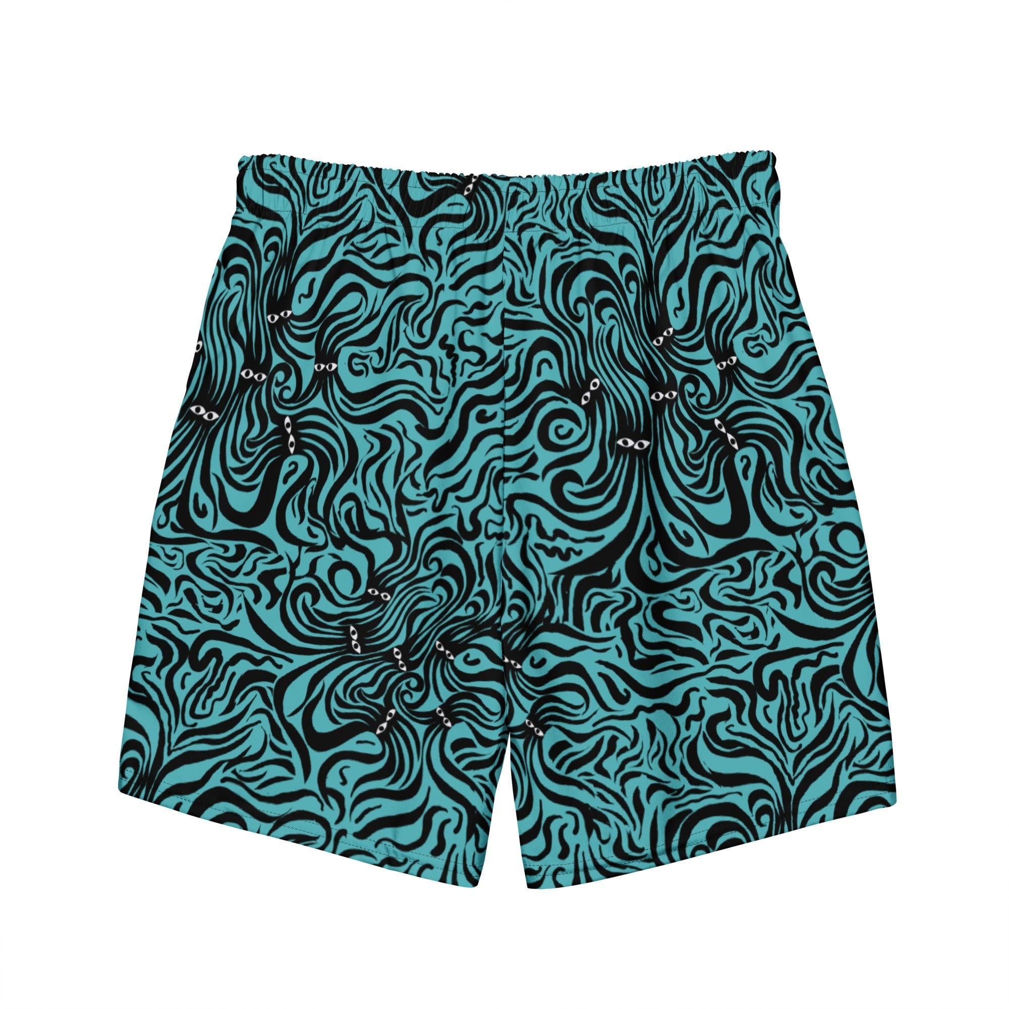 Underwater Groove Swim Shorts for Men-Thomas Heinz-PaletTheory