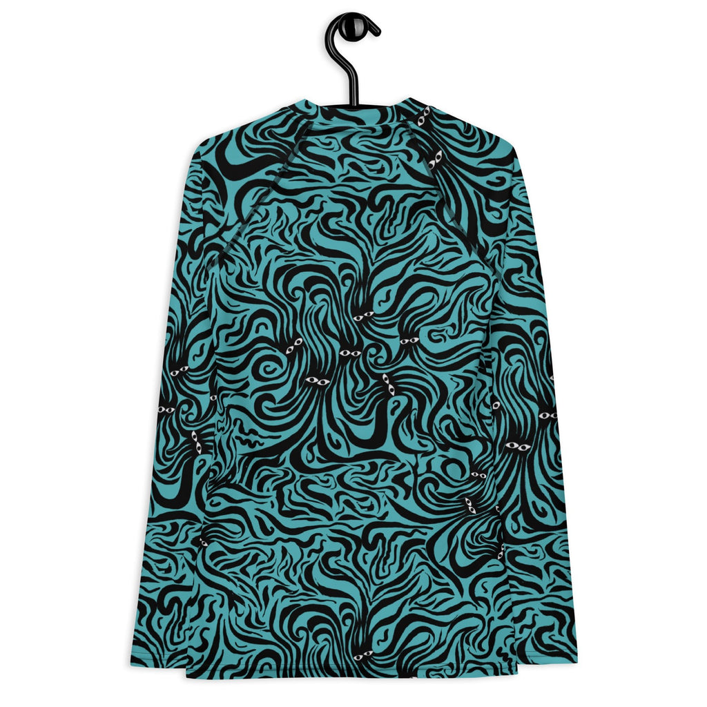 Underwater Groove Women's Rash Guard-Thomas Heinz-PaletTheory