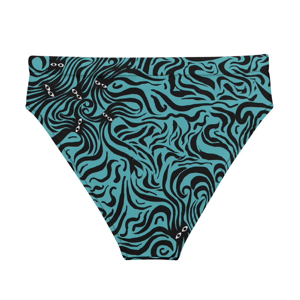 Underwater Groove high-waisted bikini bottom-Thomas Heinz-PaletTheory