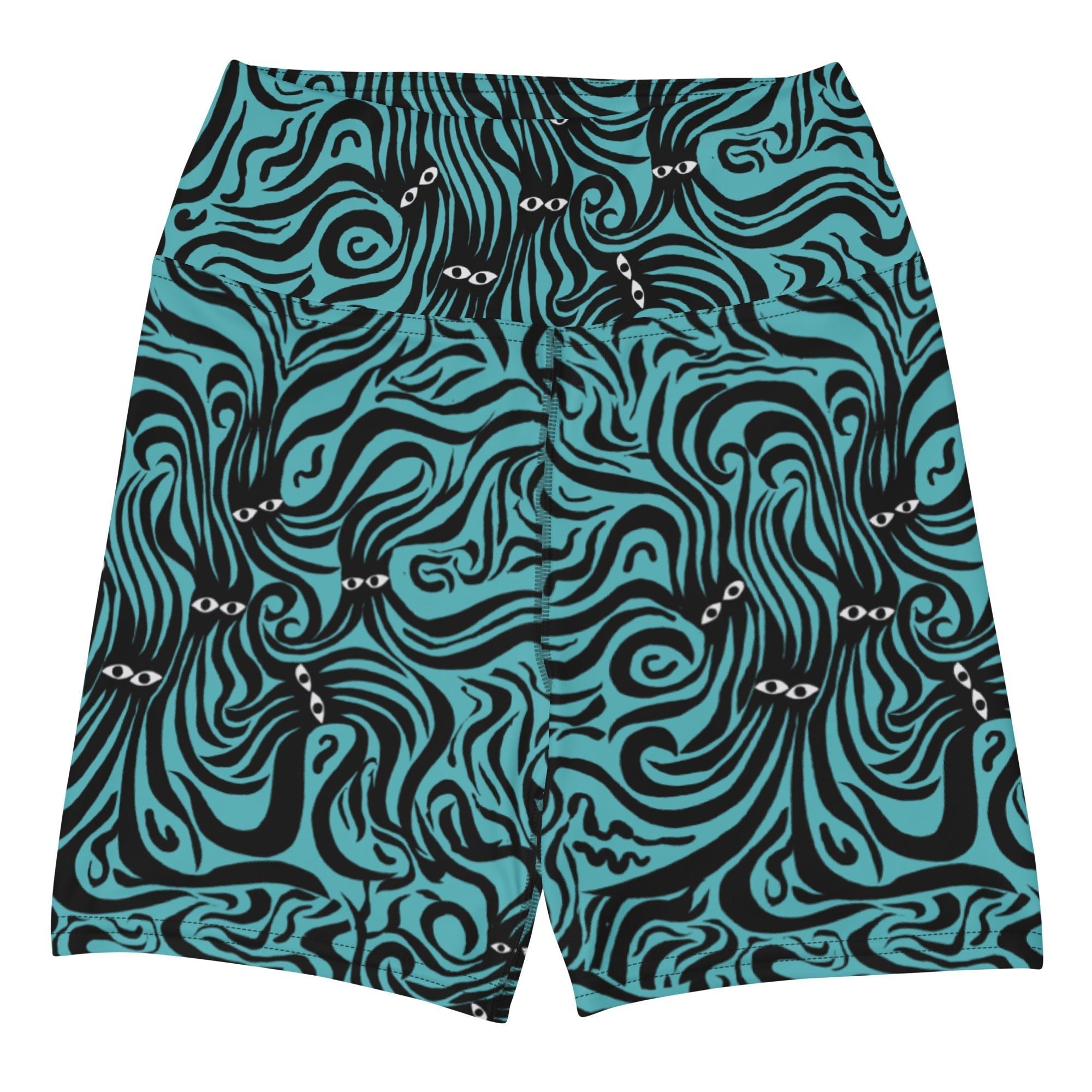 Underwater groove Swim and Yoga Shorts - SALE-Thomas Heinz-PaletTheory