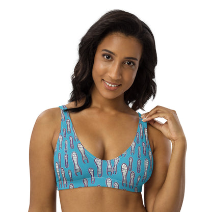 Ungud & Jiaa Dreaming Bralette Top - Blue-Ian Healy-PaletTheory