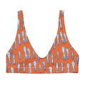 Ungud and Jiaa Dreaming Bralette Top - Orange-Ian Healy-PaletTheory