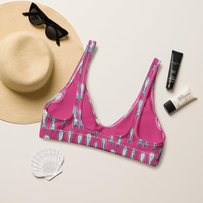 Ungud and Jiaa Dreaming Bralette Top - Purple-Ian Healy-PaletTheory