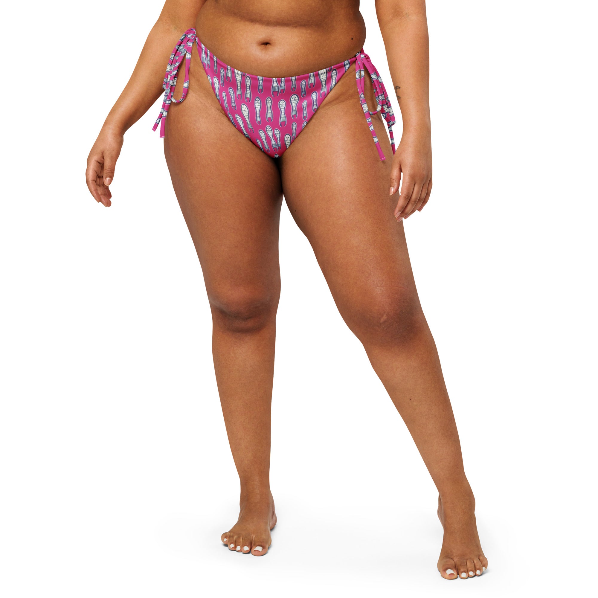 Ungud and Jiaa Dreaming Tie Side Bottoms - Purple-Ian Healy-PaletTheory