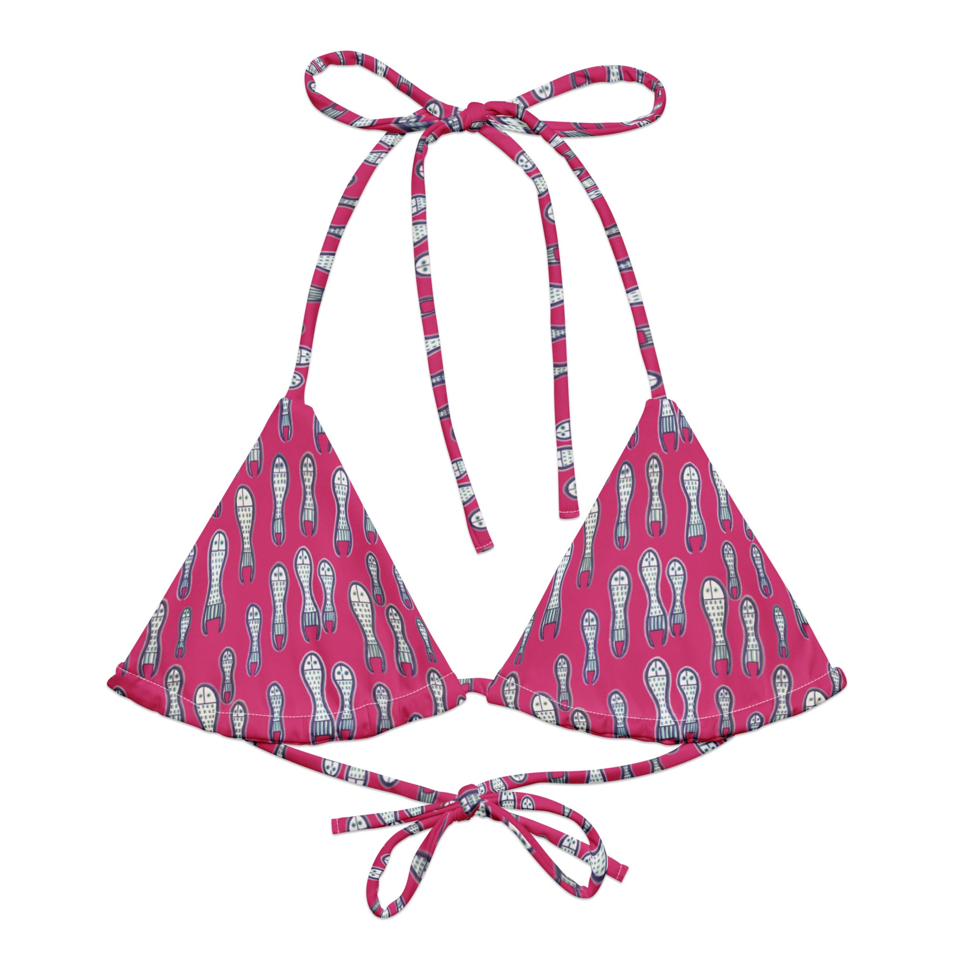 Ungud and Jiaa Dreaming Triangle Bikini Top-Ian Healy-PaletTheory