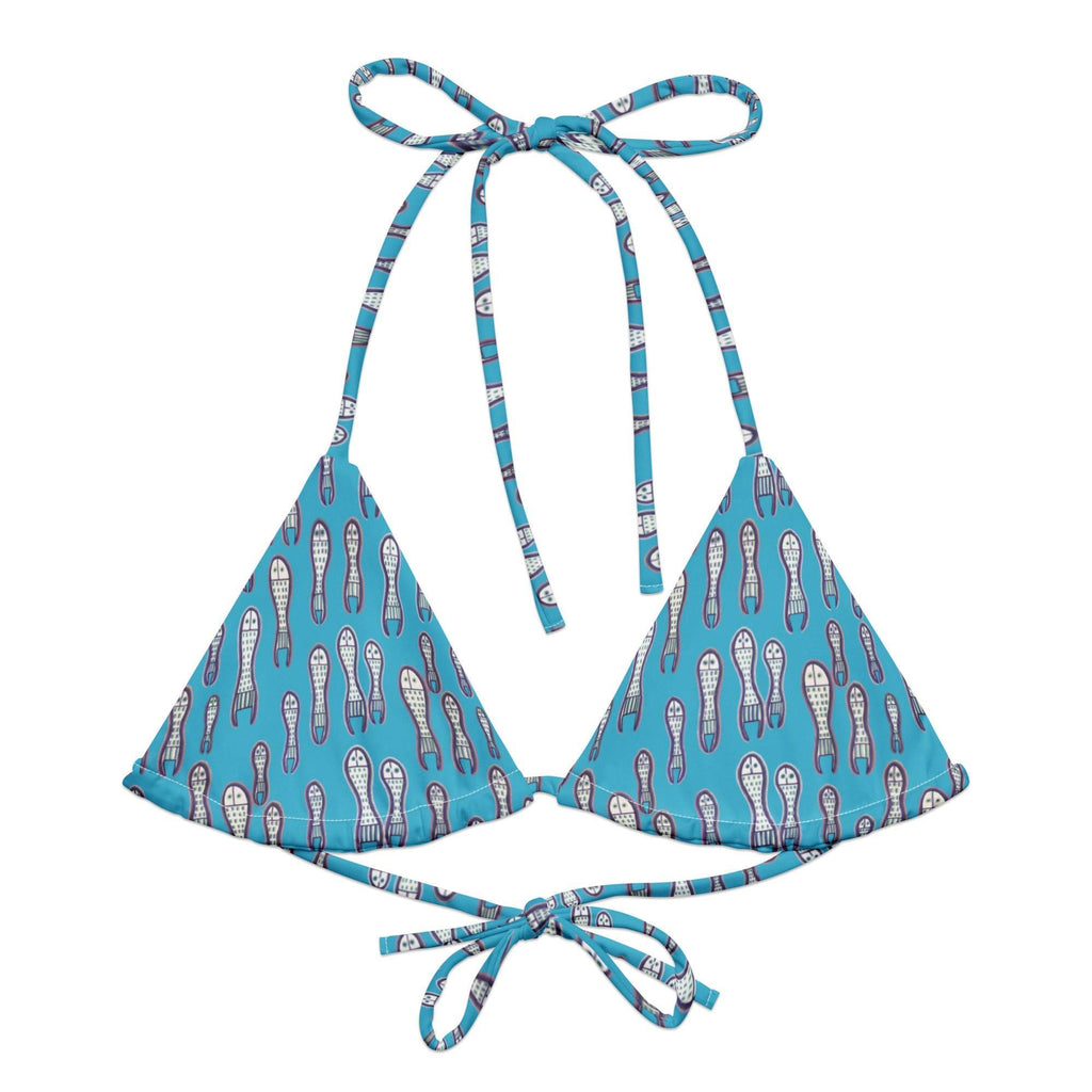 Ungud and Jiaa Dreaming Triangle Bikini top - Blue-Ian Healy-PaletTheory