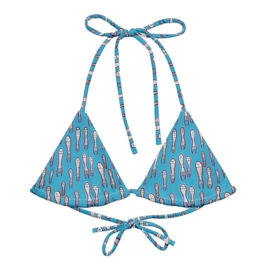 Ungud and Jiaa Dreaming Triangle Bikini top - Blue-Ian Healy-PaletTheory