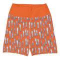 Ungud and Jiaa Dreaming Yoga Shorts - Orange-Ian Healy-PaletTheory