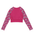 Ungud and Jiaa Dreaming long-sleeve Crop Rashie-Ian Healy-PaletTheory