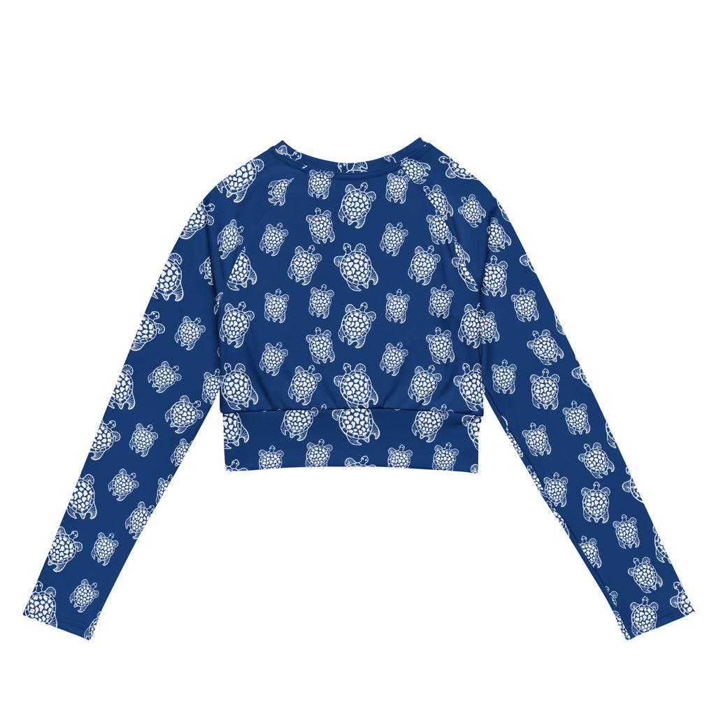 Wali Women Crop Top Rash Guard-Kirsty Burgu-PaletTheory