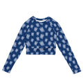 Wali Women Crop Top Rash Guard-Kirsty Burgu-PaletTheory