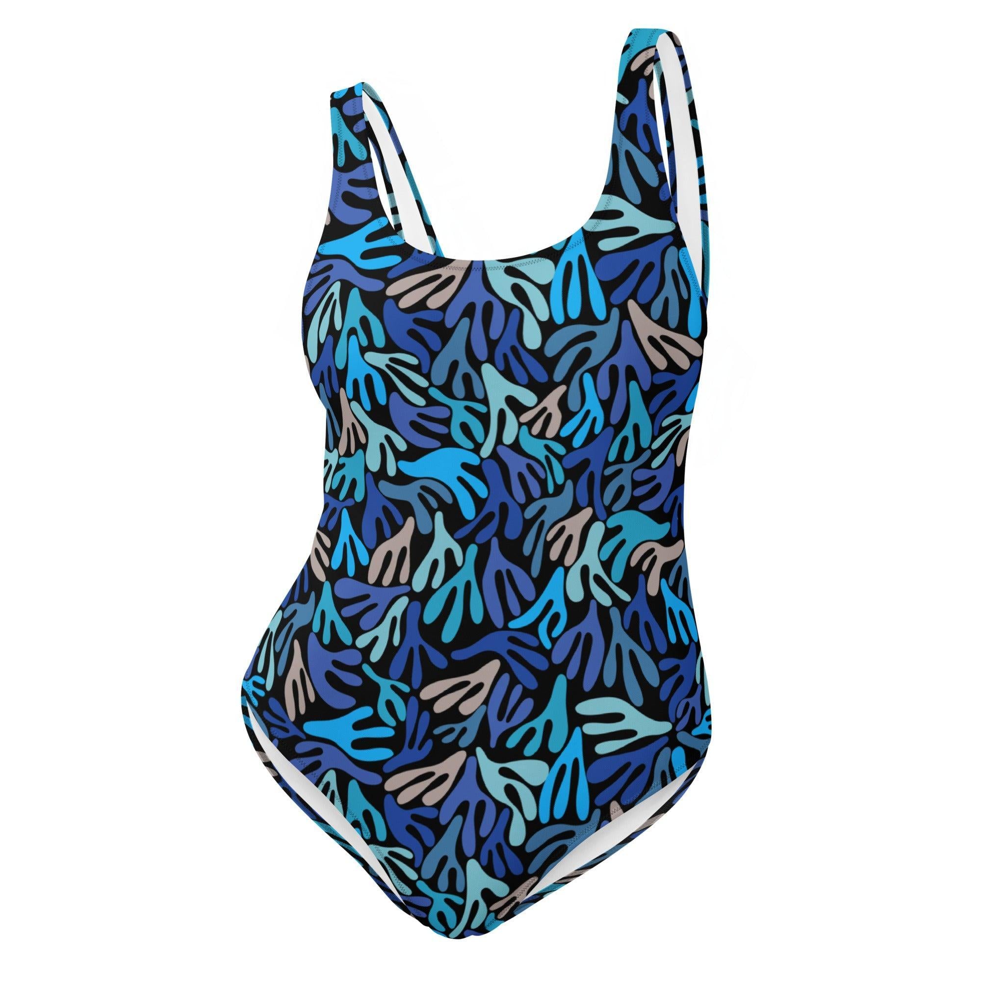 Water Plants One-Piece Swimsuit-Thomas Heinz-PaletTheory