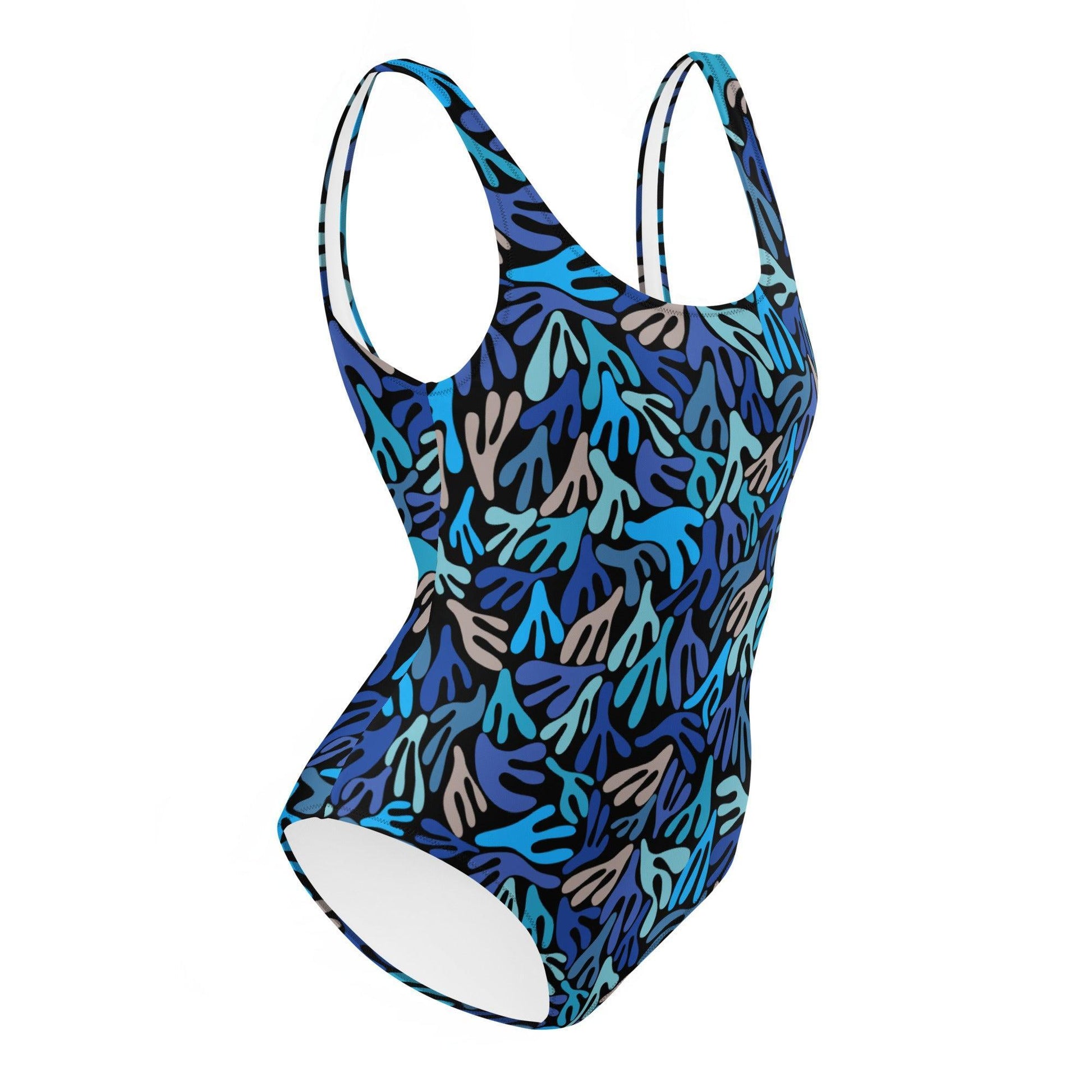 Water Plants One-Piece Swimsuit-Thomas Heinz-PaletTheory