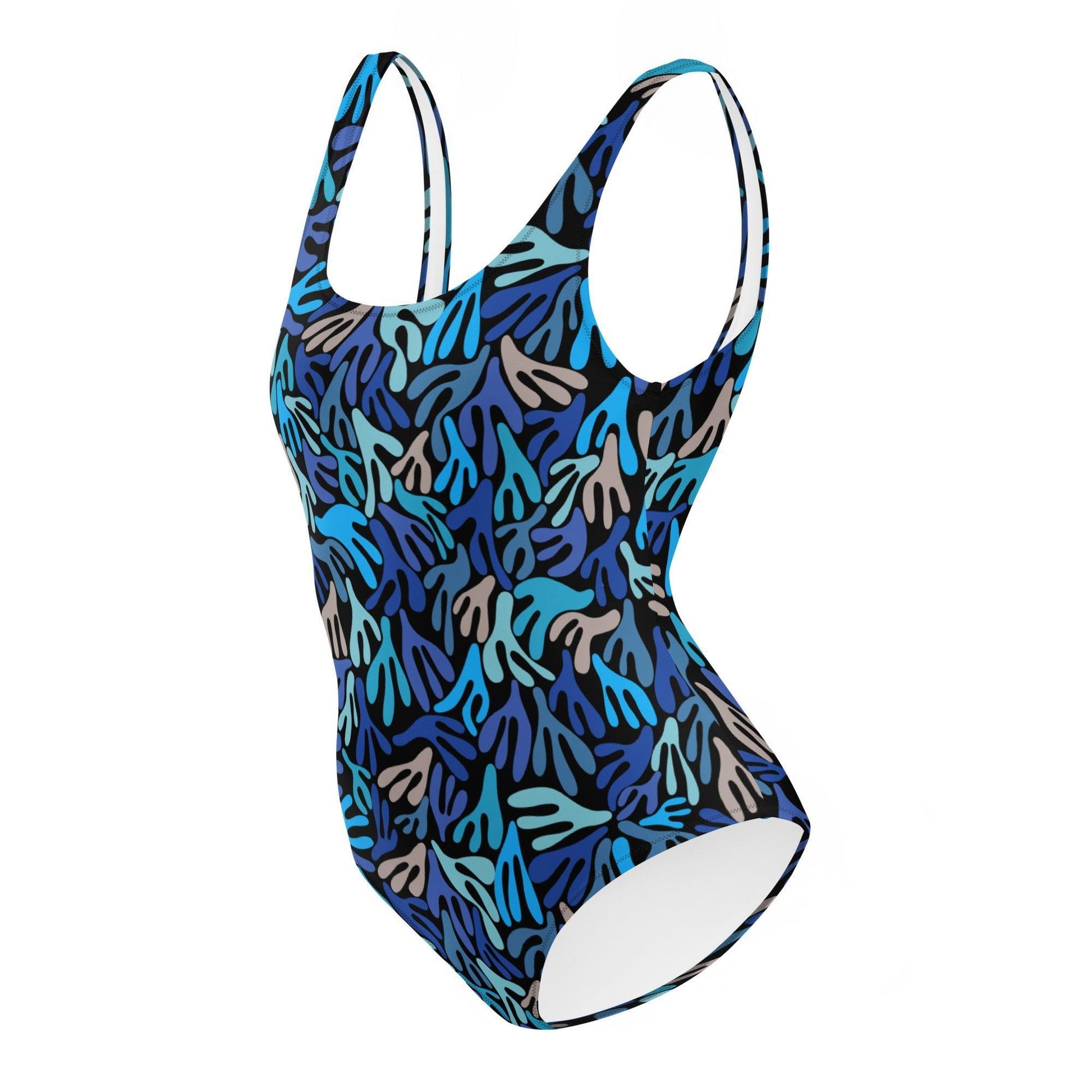 Water Plants One-Piece Swimsuit-Thomas Heinz-PaletTheory