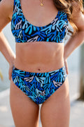Water Plants high-waisted bikini bottom - SALE-Thomas Heinz-PaletTheory