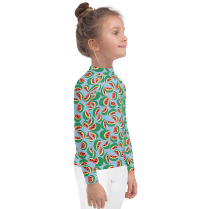 Watermelons Kids Rash Guard-Thomas Heinz-PaletTheory