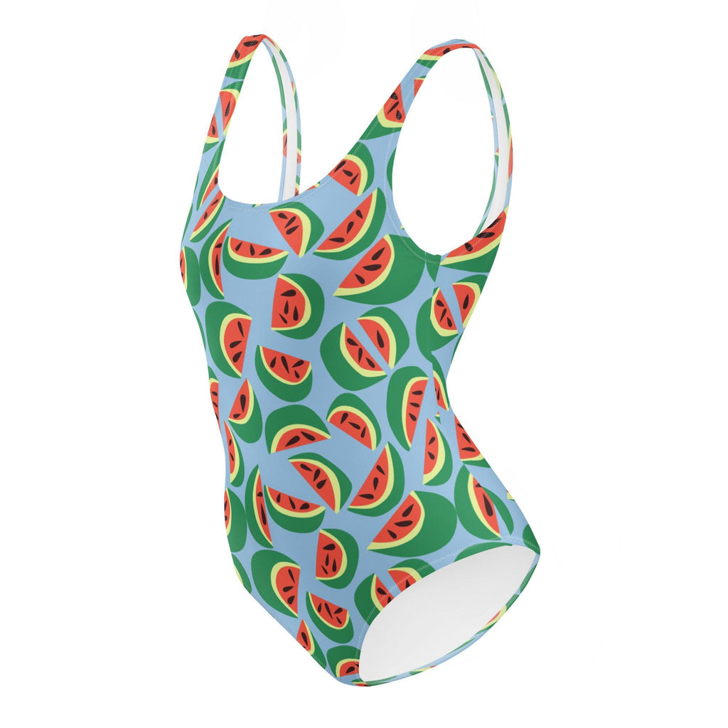 Watermelons One-Piece Swimsuit-Thomas Heinz-PaletTheory