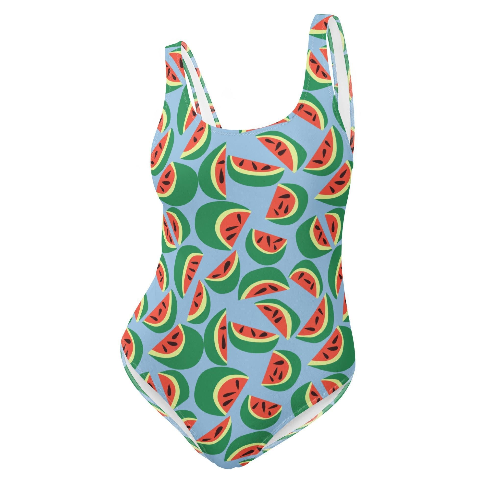 Watermelons One-Piece Swimsuit-Thomas Heinz-PaletTheory