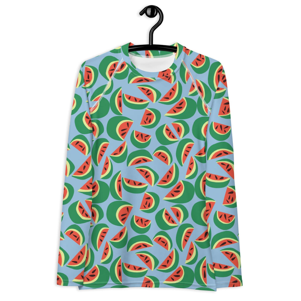 Watermelons Women's Rash Guard-Thomas Heinz-PaletTheory