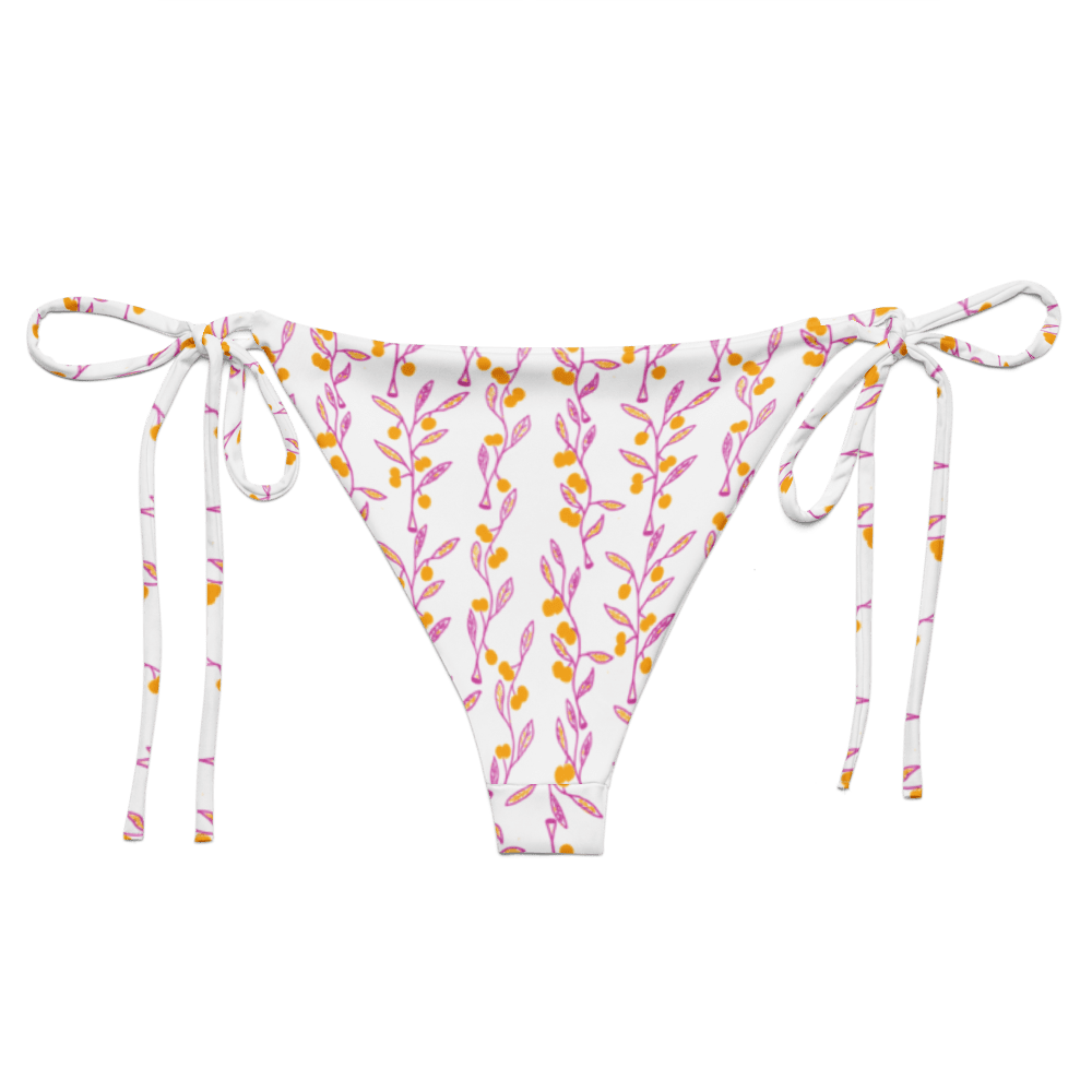 Wattle Tree Flower Tie Side Bottoms-Barbara Bear-PaletTheory