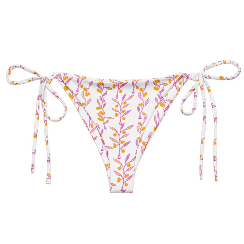 Wattle Tree Flower Tie Side Bottoms-Barbara Bear-PaletTheory