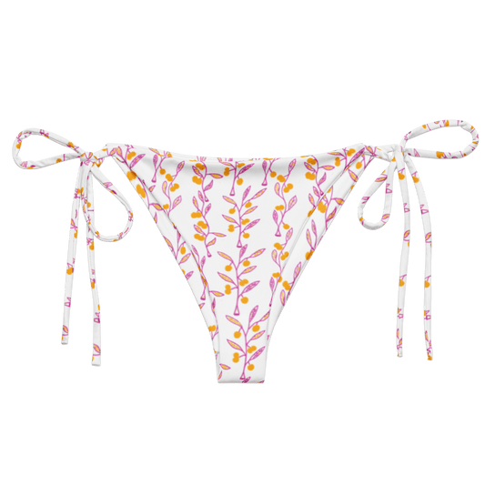 Wattle Tree Flower Tie Side Bottoms-Barbara Bear-PaletTheory