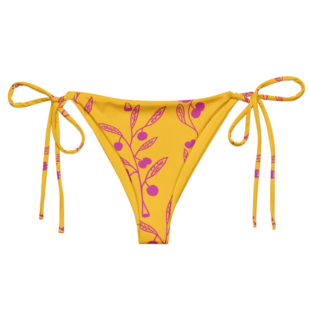Wattle Tree Flower in Yellow Tie Side Bottoms-Barbara Bear-PaletTheory