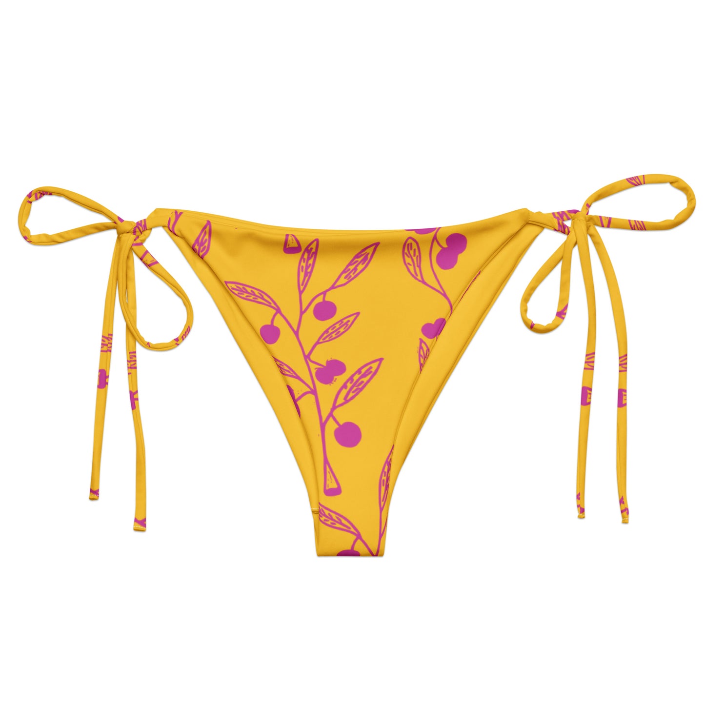 Wattle Tree Flower in Yellow Tie Side Bottoms-Barbara Bear-PaletTheory