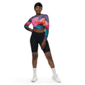 We should all be more Purple - Long-sleeve Crop Rashguard women-Susannah Bleasby-PaletTheory