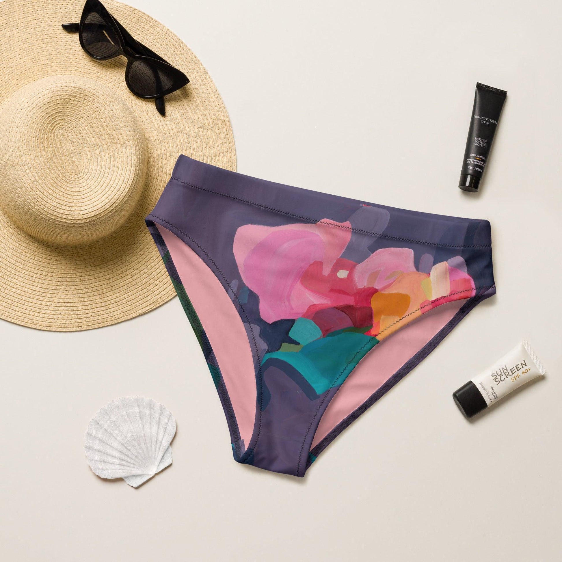 We should be more Purple - Women Swimsuit Separates-Susannah Bleasby-PaletTheory