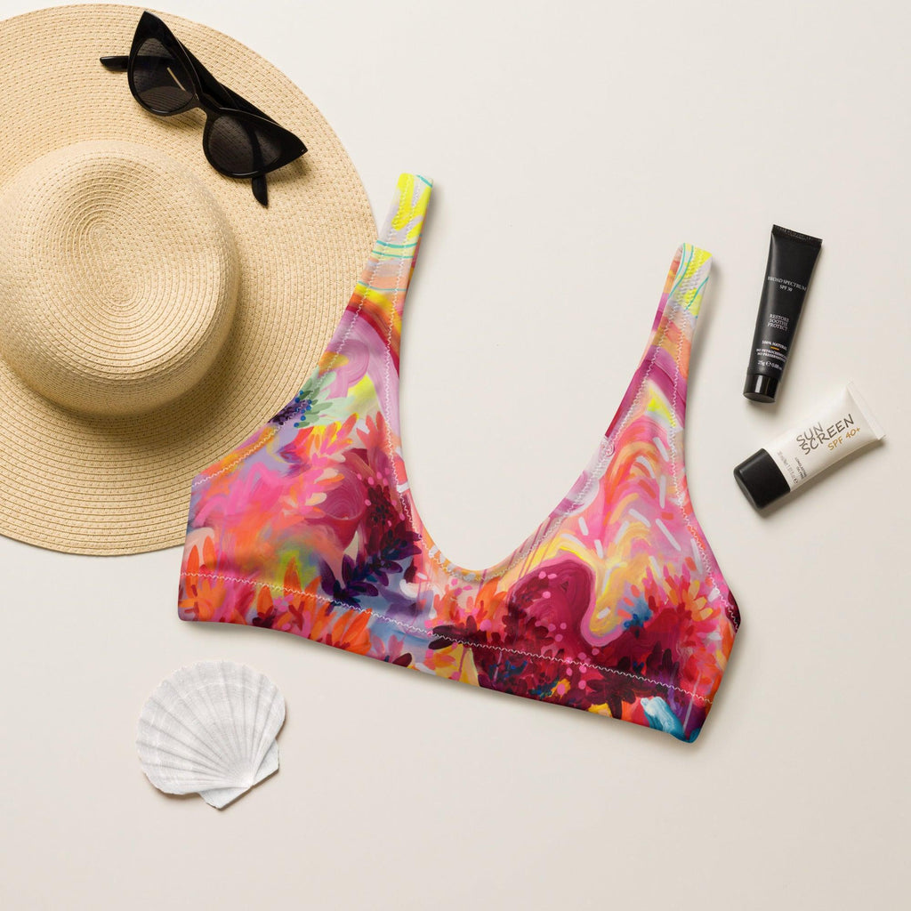 Wild Fire Bralette bikini top by Julie Amlin-Julie Amlin-PaletTheory