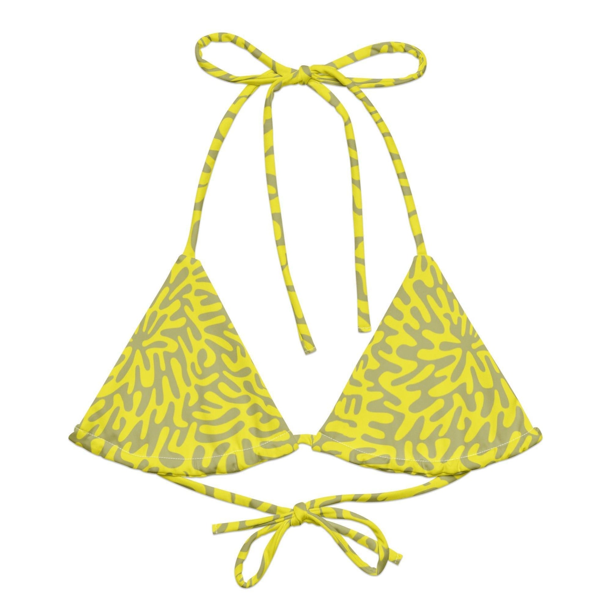 Wobbly Triangle Bikini Top - SALE-Thomas Heinz-PaletTheory