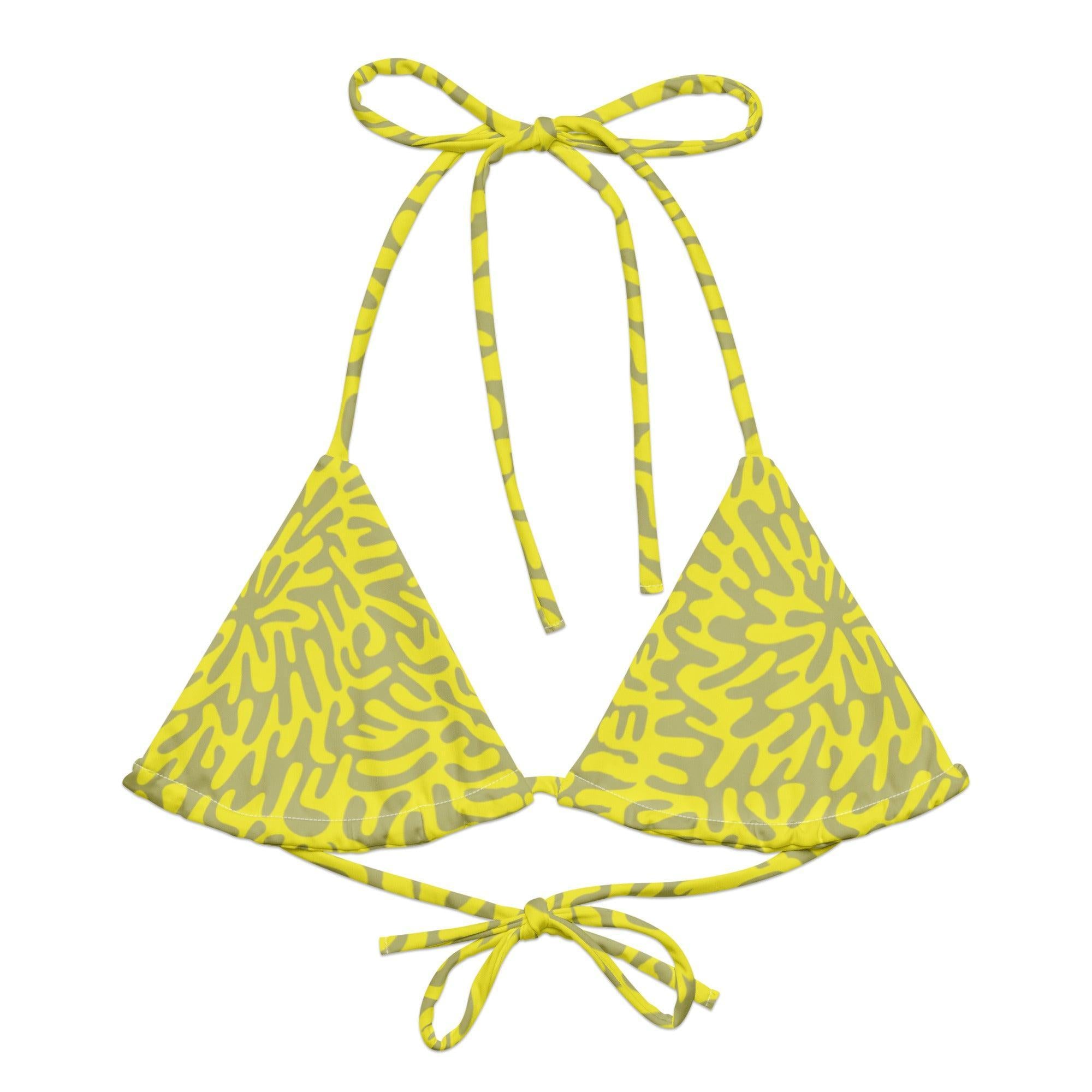 Wobbly Triangle Bikini Top-Thomas Heinz-PaletTheory