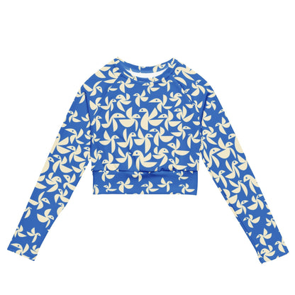 Birds Crop Top Rashie - SALE - Milpali