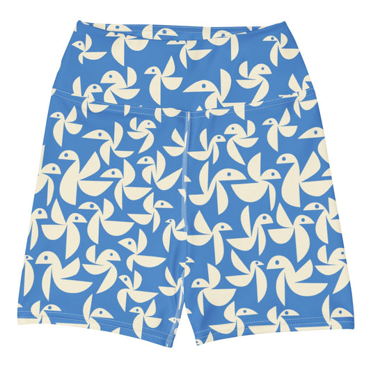 Birds Swim and Yoga Shorts - Milpali
