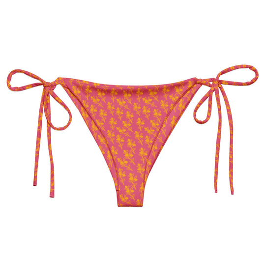 Conkerberry in Pink Tie Side Bottoms - Milpali
