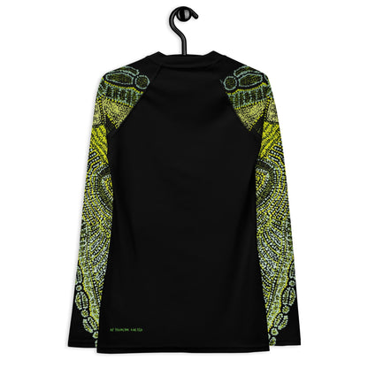 Green Path - Long - sleeve Rashguard women - SALE - Milpali