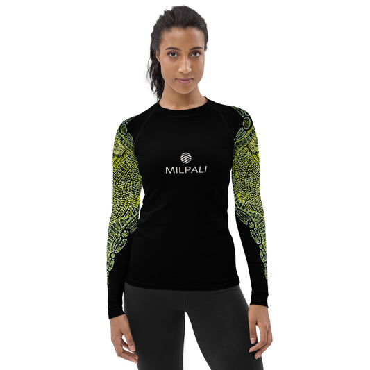 Green Path - Long - sleeve Rashguard women - SALE - Milpali