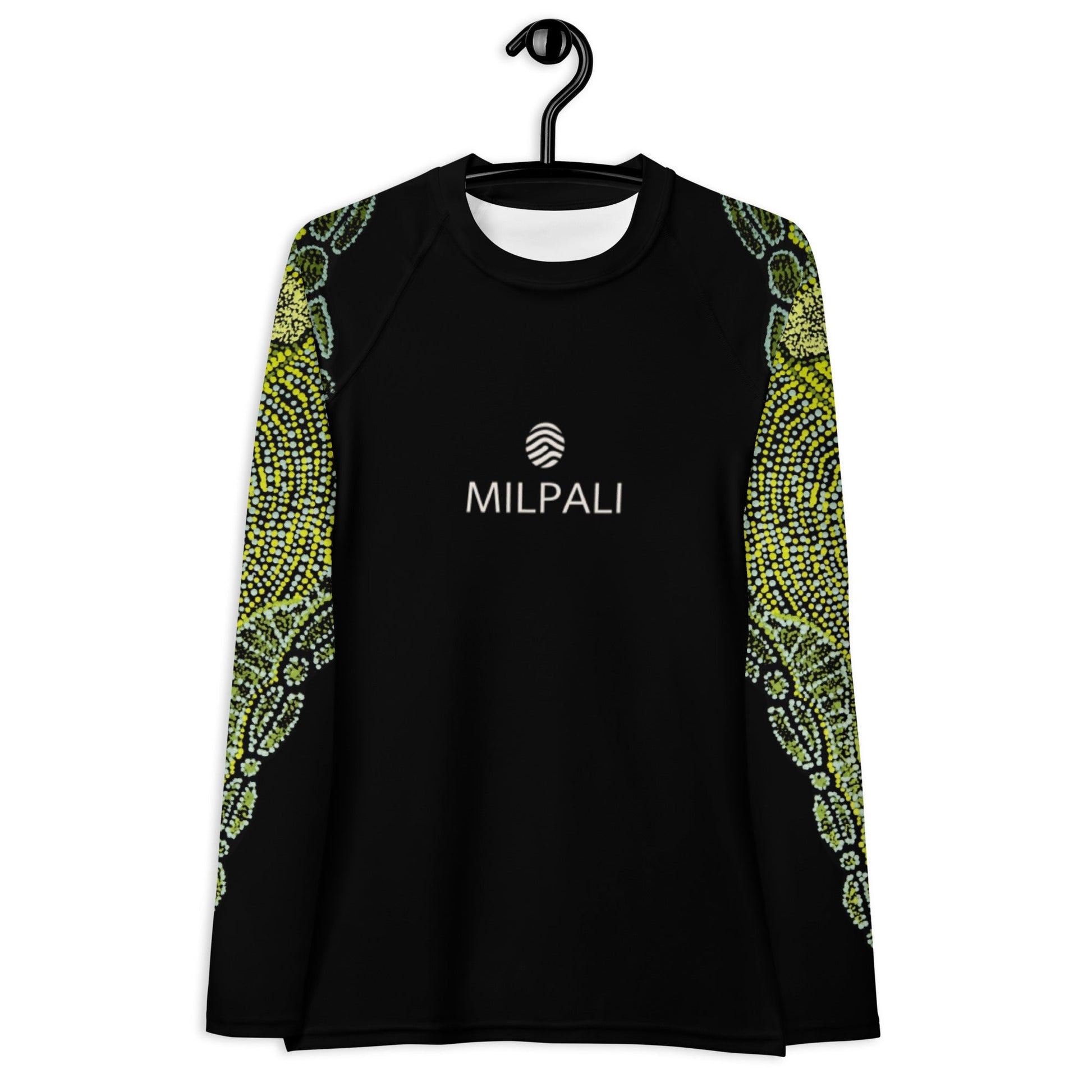 Green Path - Long - sleeve Rashguard women - SALE - Milpali