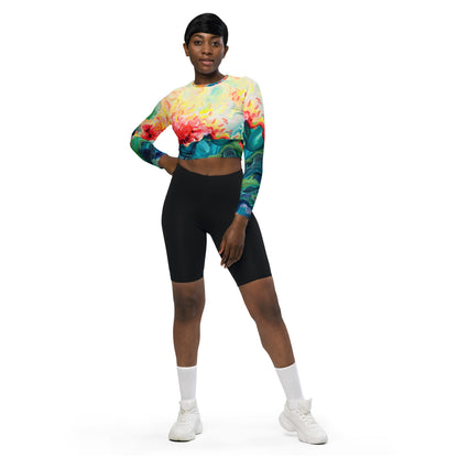 Into the Wild - Long - sleeve Crop Top Rashguard women - Milpali Crop Top Rashie