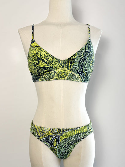 Minyma Kutjara Underwire Top - Milpali swimwear top