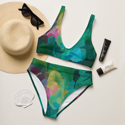 Priceless Emerald high - waisted bikini separates - Milpali Swimwear Separates