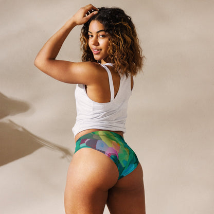 Priceless Emerald high - waisted bikini separates - Milpali Swimwear Separates