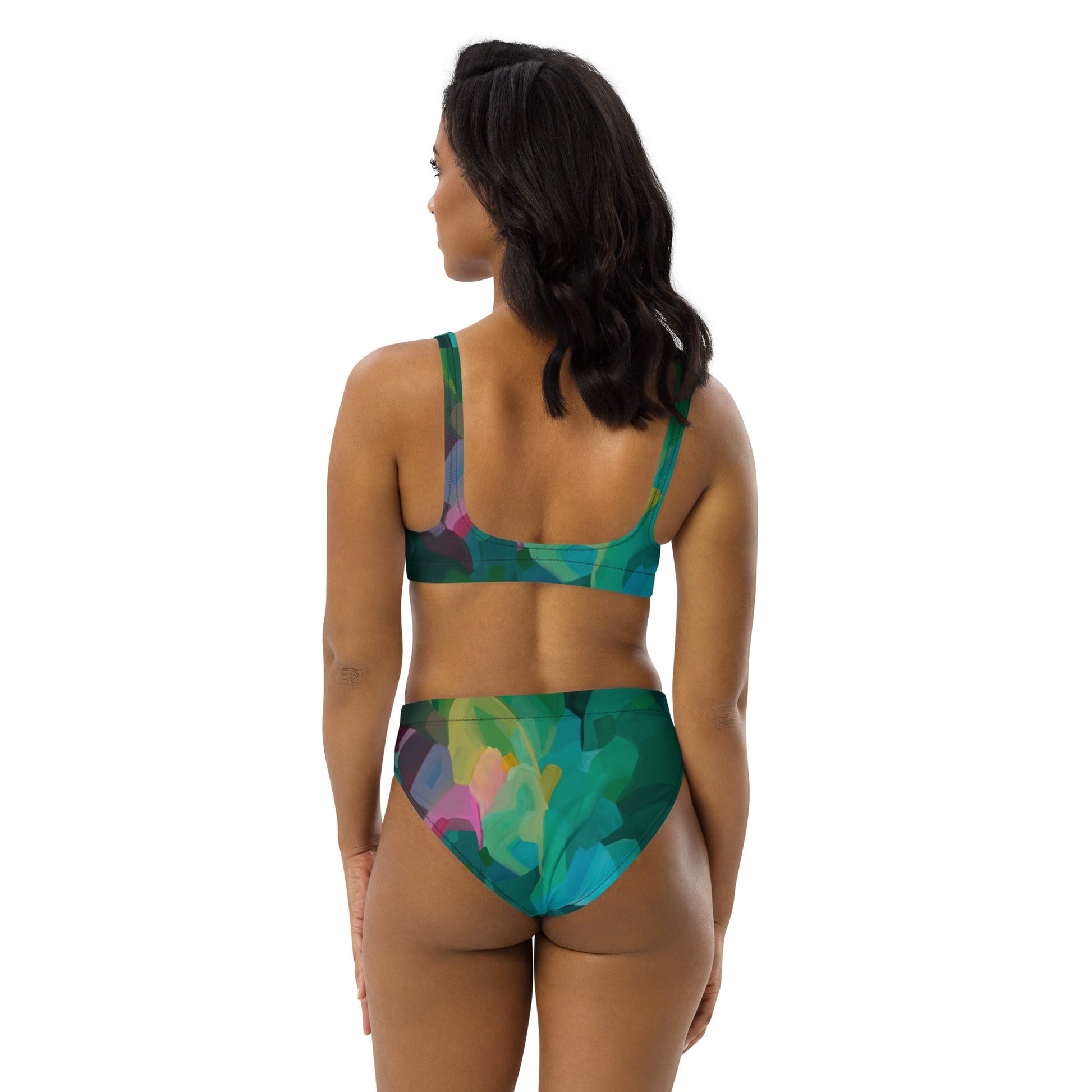 Priceless Emerald high - waisted bikini separates - Milpali Swimwear Separates