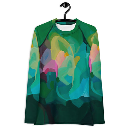 Priceless Emerald - Rashguard women - Milpali Women Long Rashie