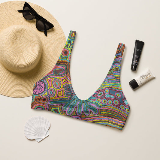 Rainbow Serpent by Veronica Reid Bralette Top - SALE - Milpali