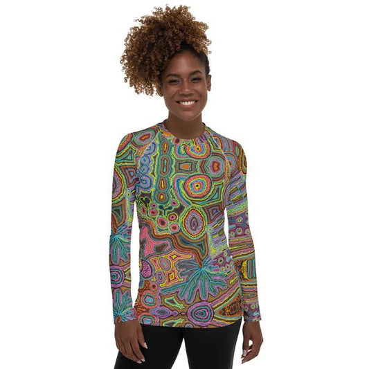 Rainbow Serpent Full Print - Rashguard women - SALE - Milpali