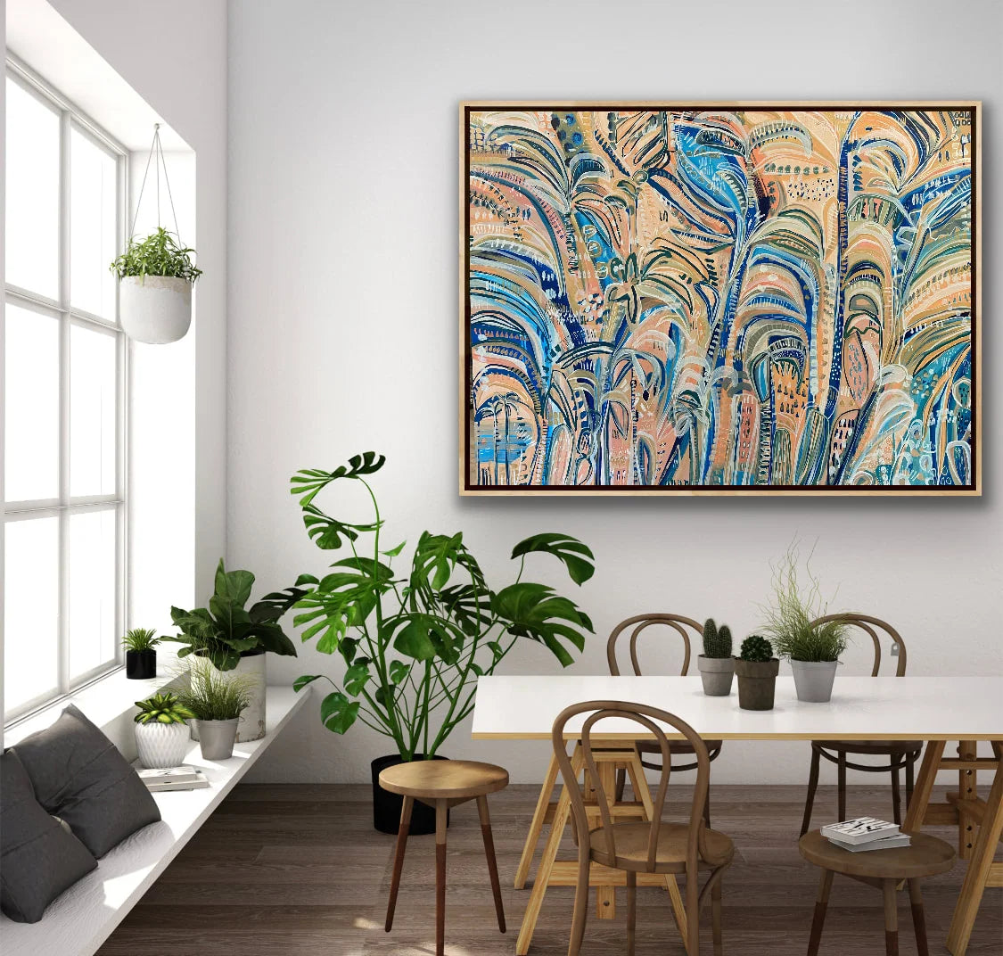 Beach Oasis - Long-sleeve Rashguard women